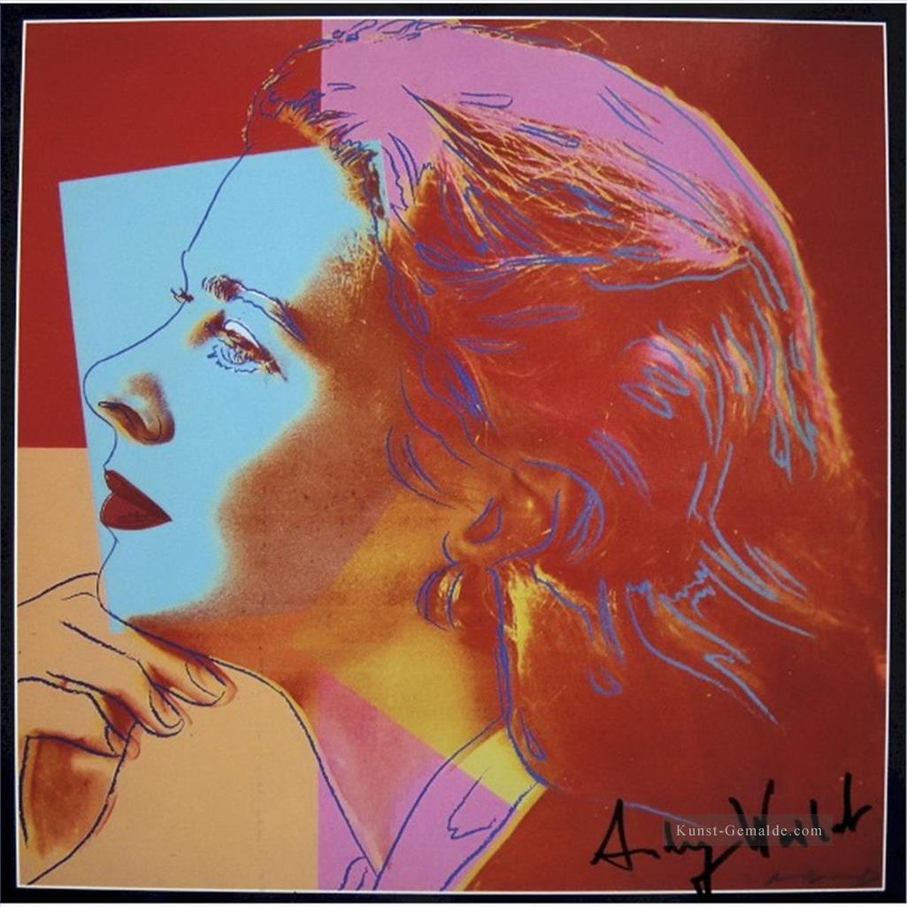 Ingrid Bergman als sie selbst 2 Andy Warhol Ölgemälde